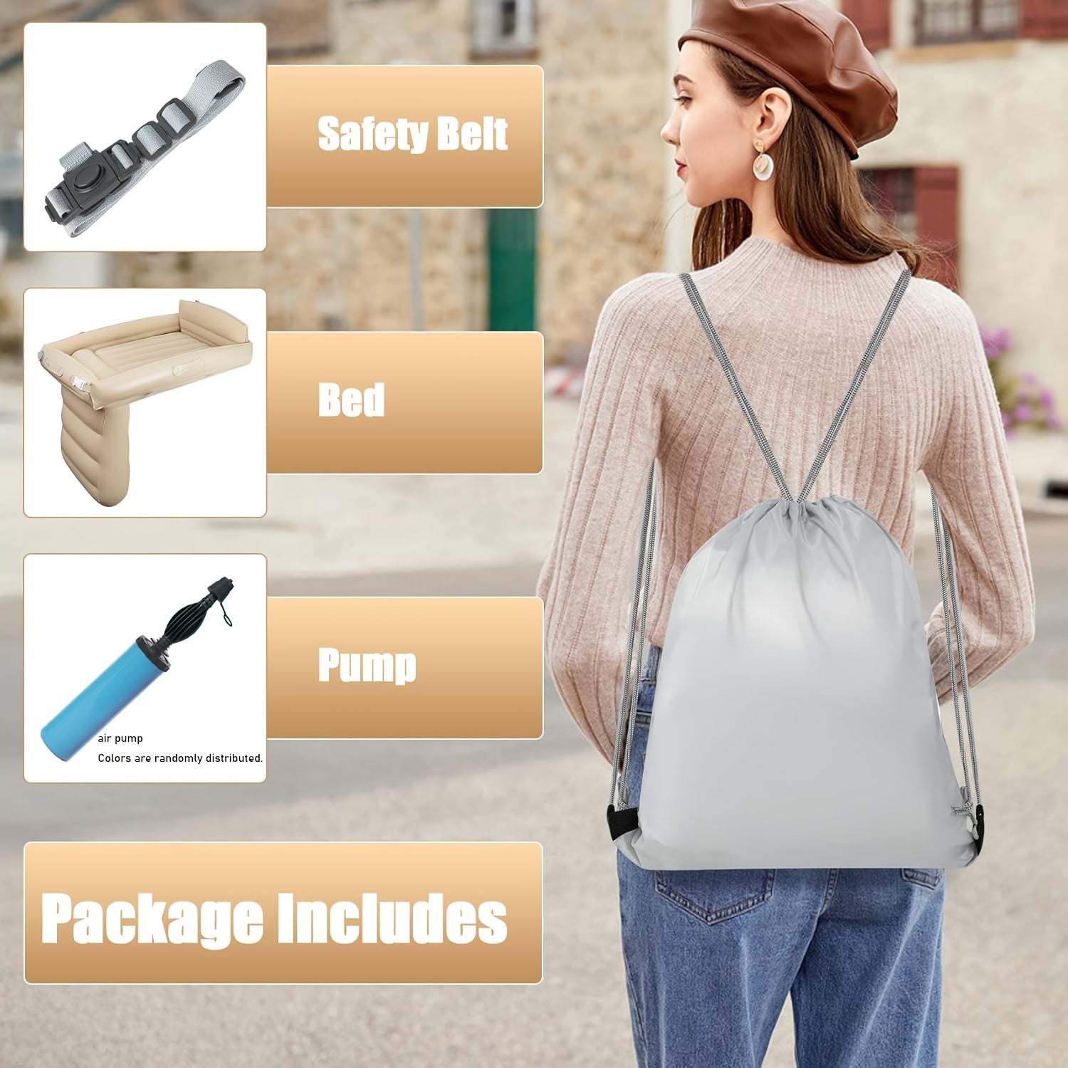 Letto da Viaggio Gonfiabile AirRest – Sicuro e Confortevole