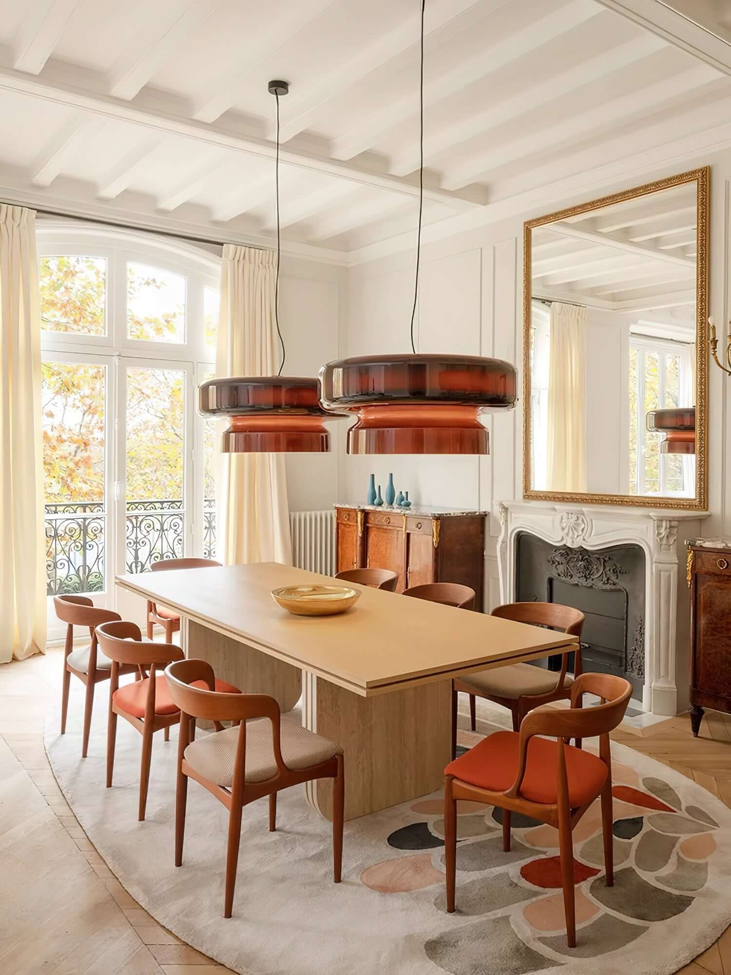 Lampada a Sospensione Stile Bohemien - Vetro & Metallo LED