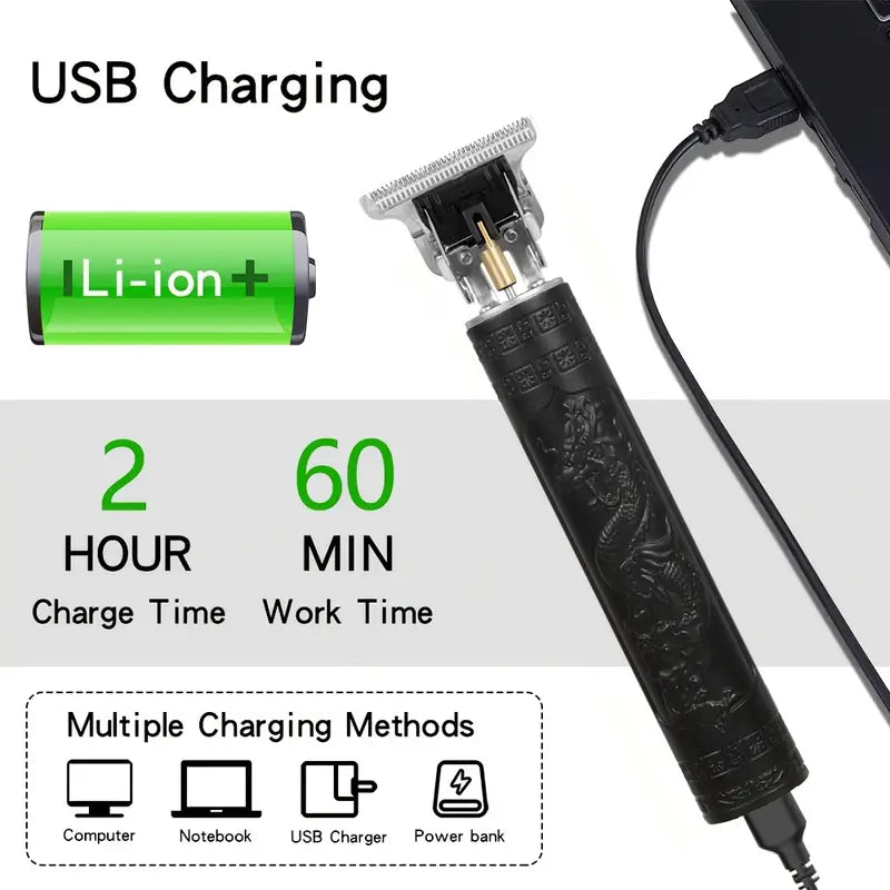 Set di Toelettatura ProTrim – Senza Fili e Professionale per uno Stile Perfetto