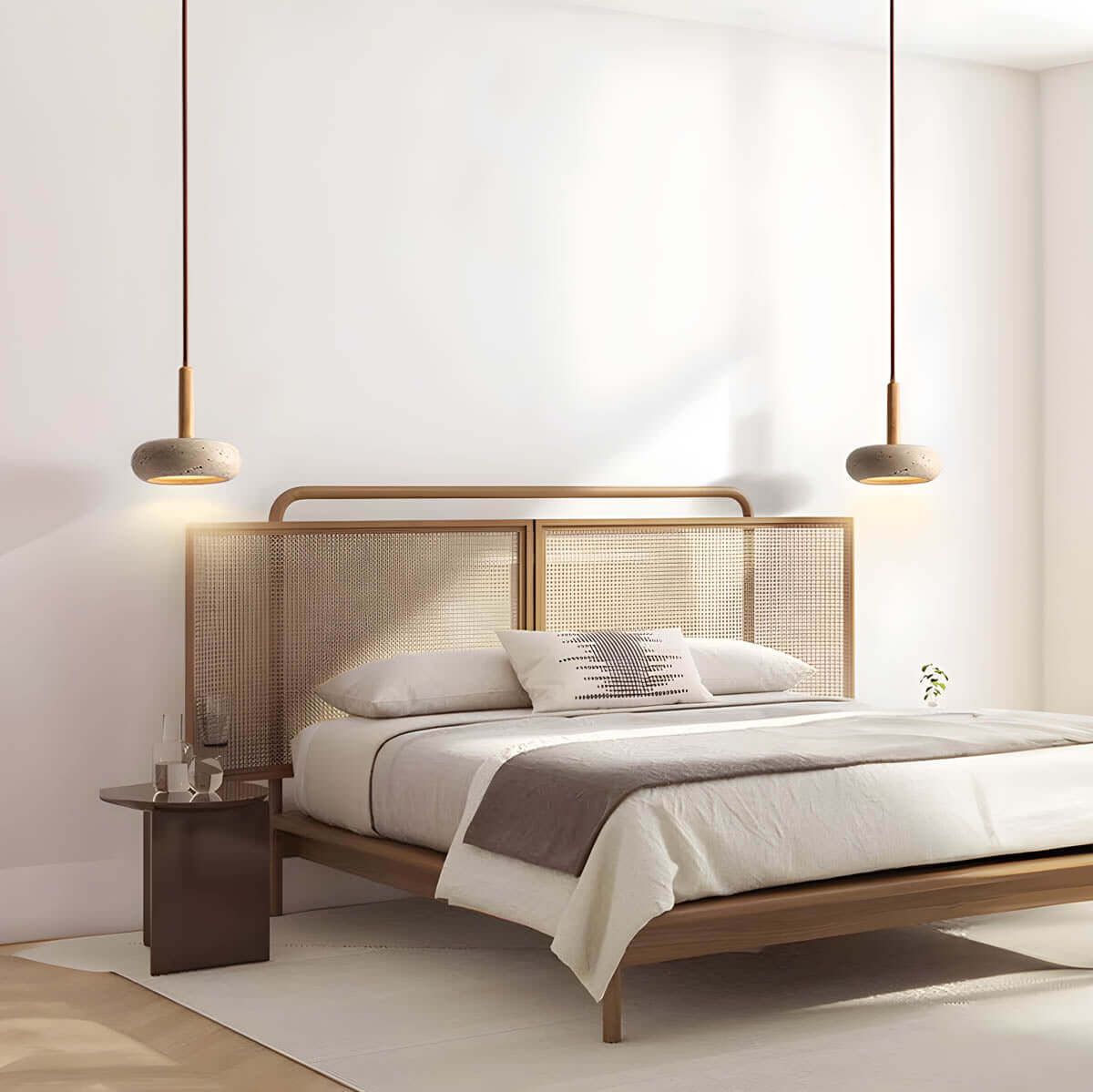 Lampada a Sospensione in Pietra Naturale - Elegante e Sostenibile