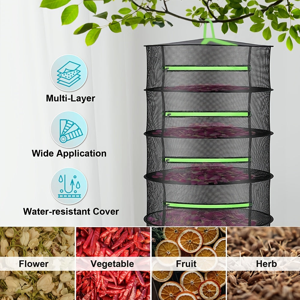 Supporto per Erbe e Essiccazione Sostenibile – Efficiente e Salvaspazio per Semi e Frutta