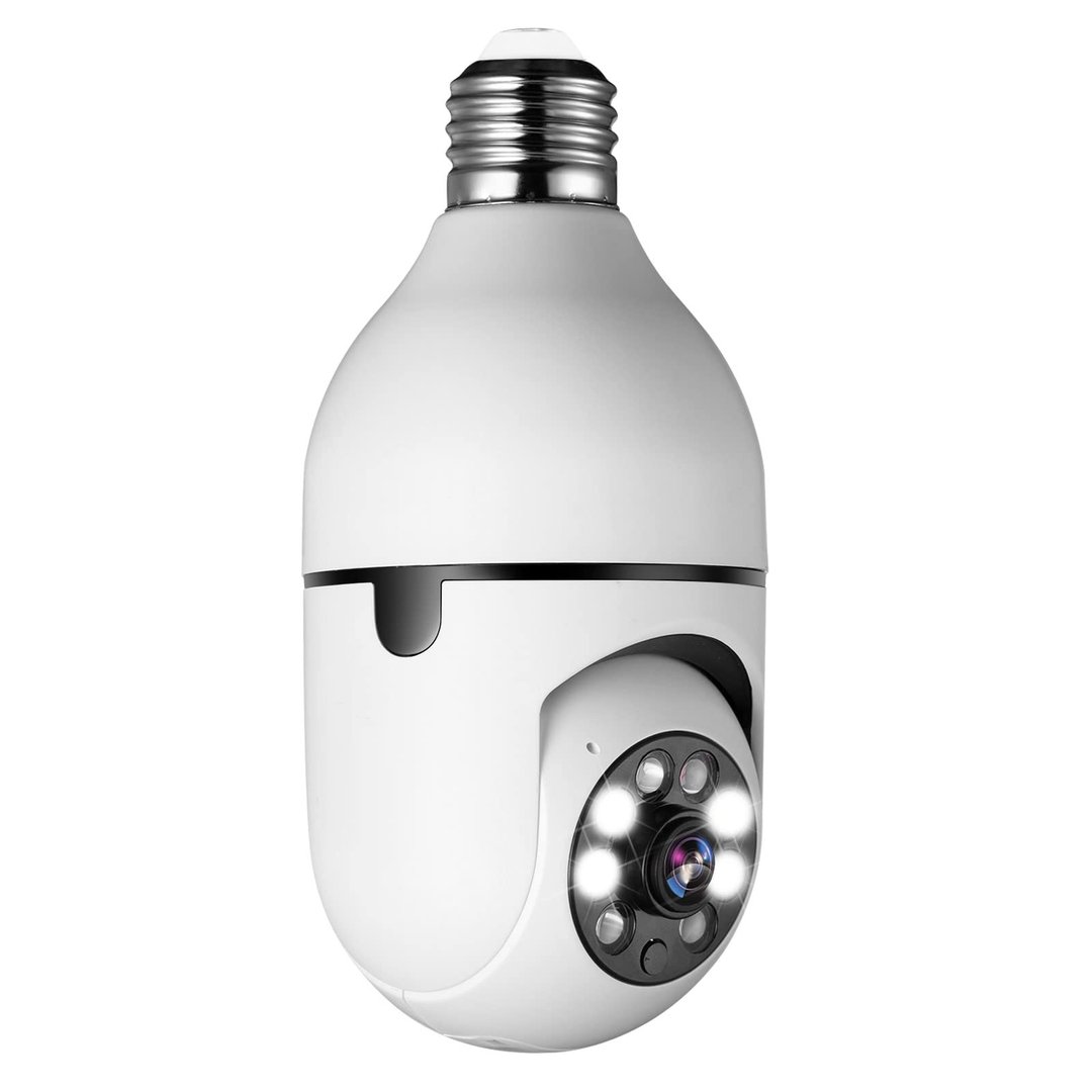VigilPro Lamp Security Camera | Visione notturna, tracciamento del movimento e controllo tramite smartphone