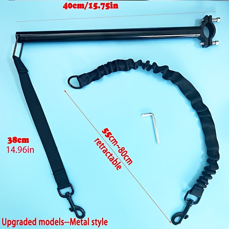 Guinzaglio per Cani da Bici con Cavo Rimovibile – Espandibile e Buffer di Sicurezza