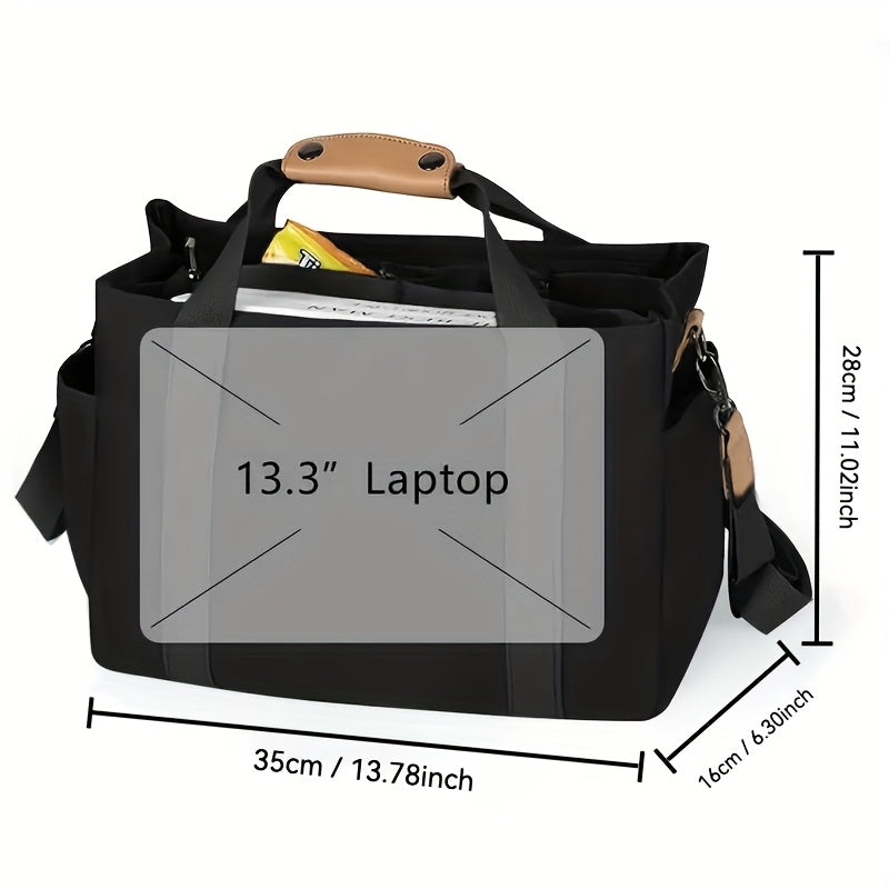 Borsa Tote da Donna ComfortCarry – Leggera con Cinghia Rimovibile e Ampio Spazio di Archiviazione