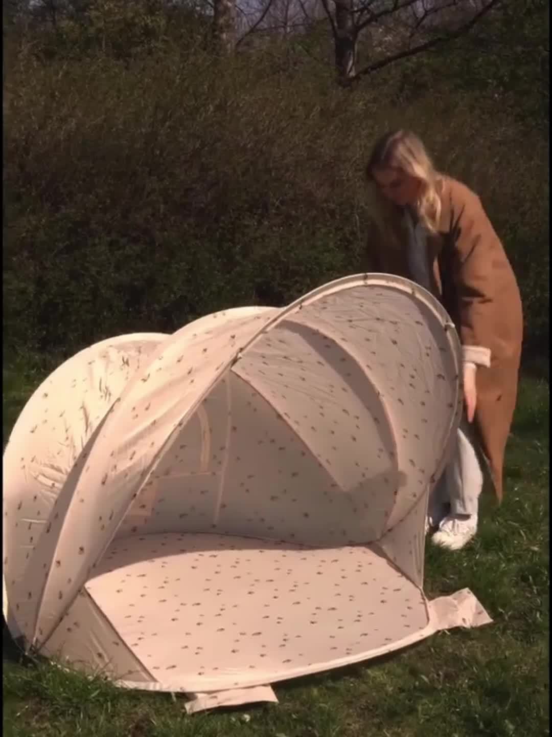 Tenda da Spiaggia Pieghevole per Bambini – Montaggio Veloce e Perfetta Protezione Solare