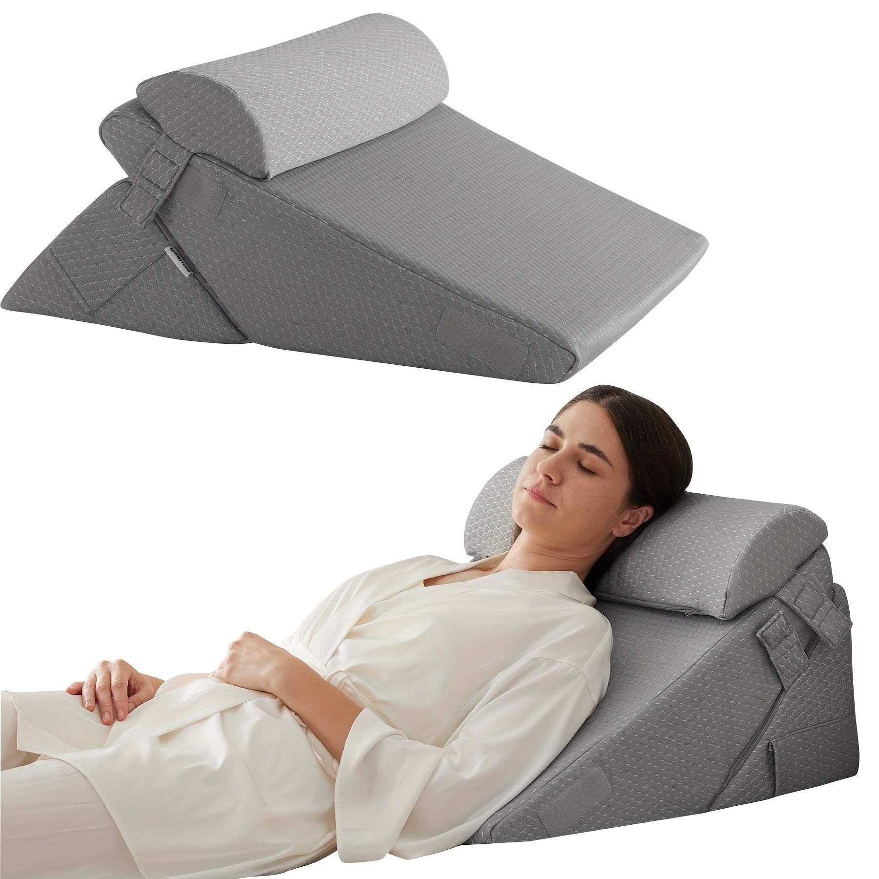 Cuscino a Cuneo Regolabile RelaxPlus – Comfort e Supporto per il Recupero