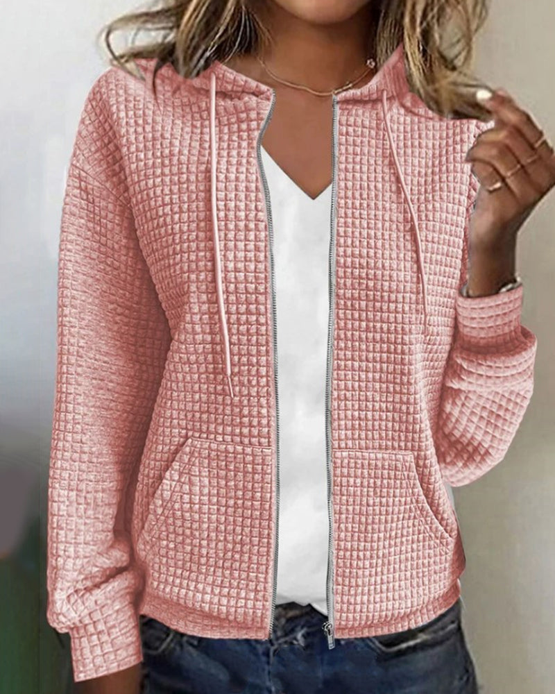 Gilet Elegante da Donna con Cappuccio - Maniche Lunghe | Disponibile in 6 Colori