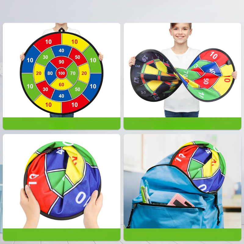 Grande Bersaglio per Bambini con Palline Appiccicose e Dardi – PlayTarget