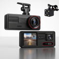 Dashcam pour voiture avant et arrière | Caméra de recul à installer | Caméra pour voiture | FahrCam