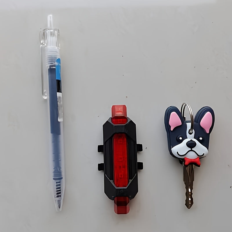 SafeRide Luce Posteriore LED – Ricaricabile USB e Luminoso