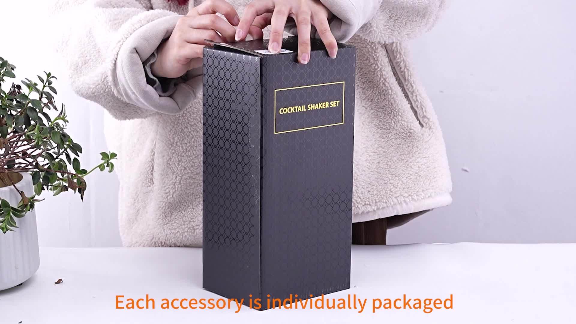 Set di Cocktail ProMix da 20 Pezzi – Tutto per il Mix Perfetto