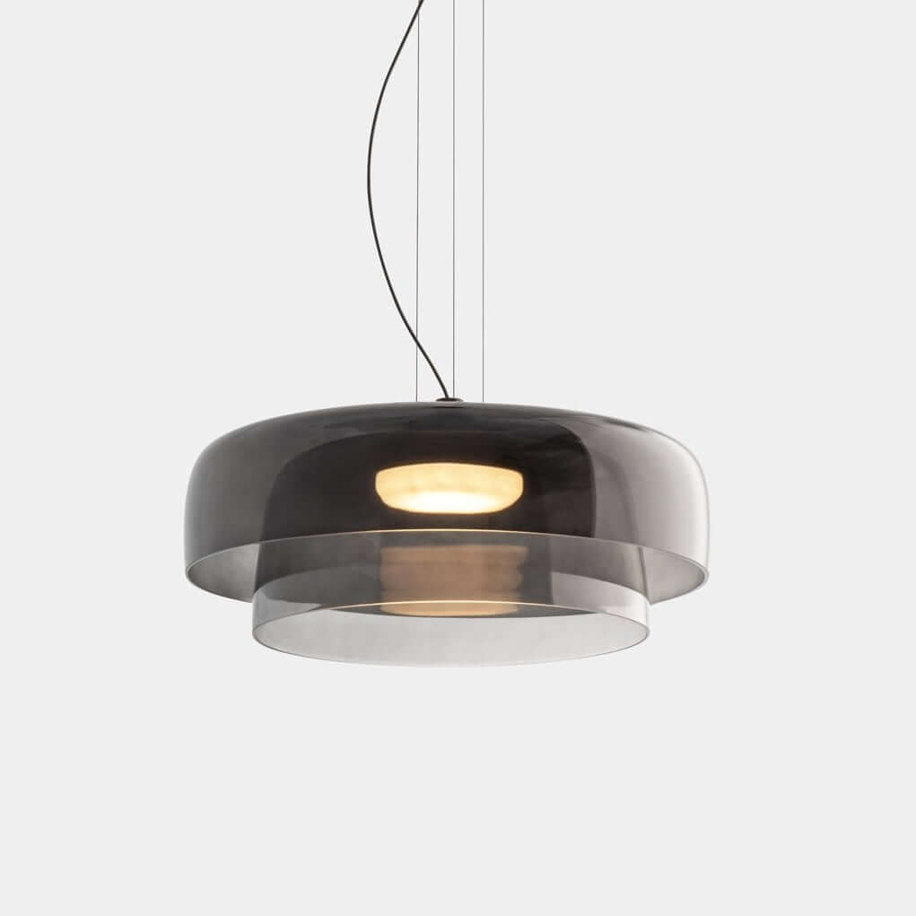 Lampada a sospensione in vetro norvegese - Design unico