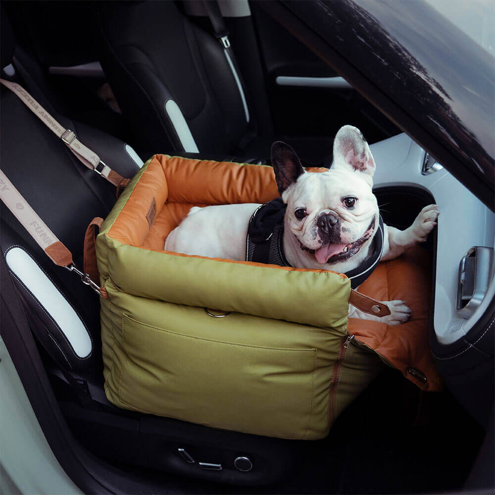 Seggiolino per Auto per Cani Invernale Confortevole - PawLuxury