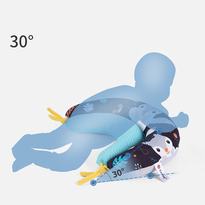 Cuscino Multifunzionale per Tummy Time – Snuglo