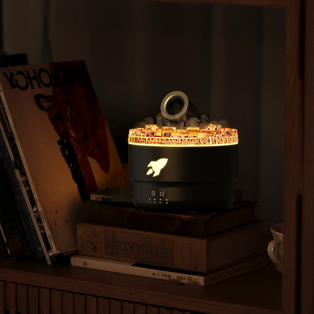 Diffusore di Aromi e Umidificatore con Luce Notturna - LavaGlow