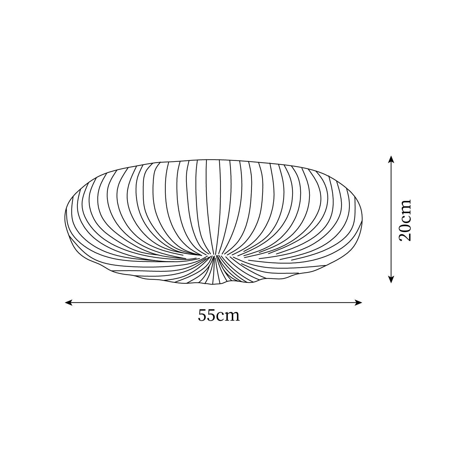 Filomena Luxe Lampada da Soffitto - Dimmabile e Design Elegante