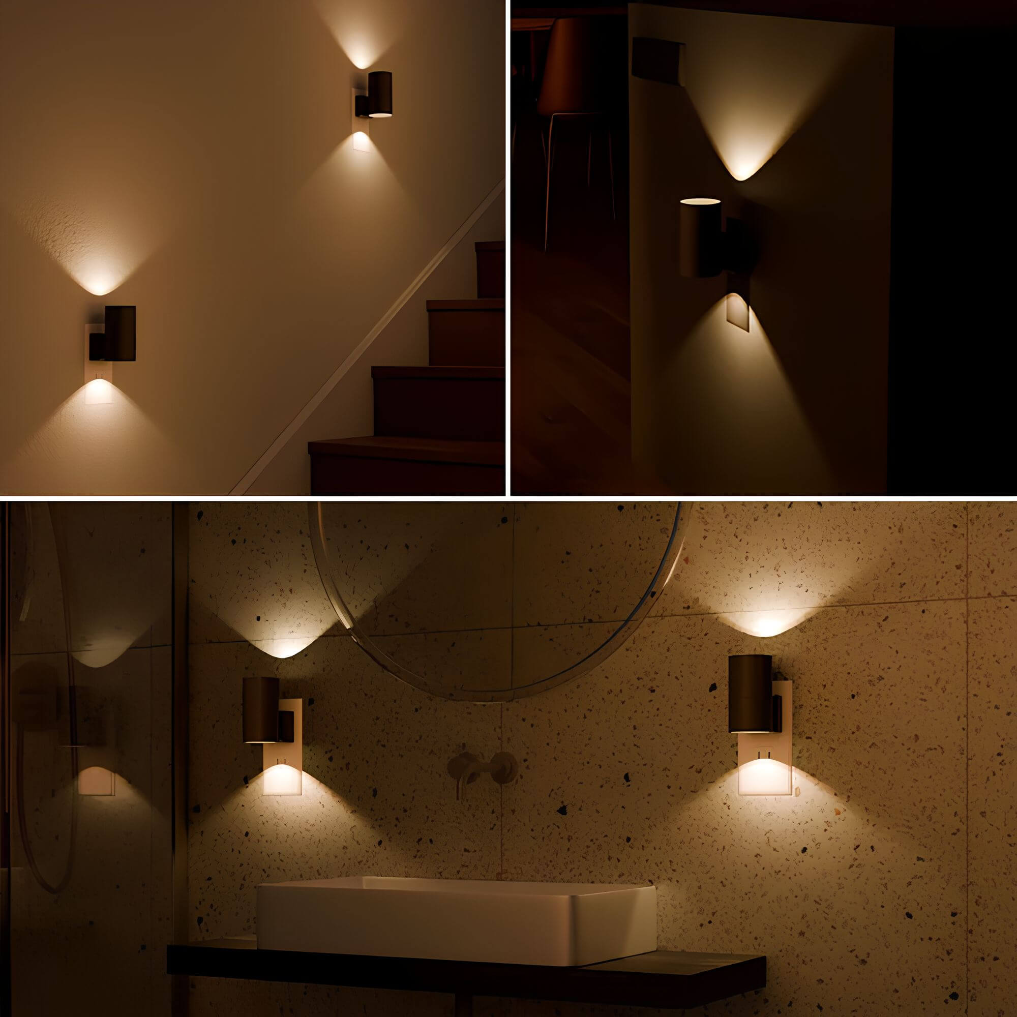 Luma Sense LED Notte Lampada – Illuminazione Ambientale Dimmerabile per Casa
