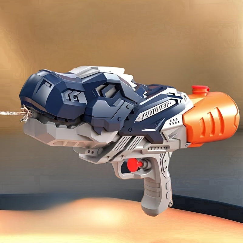 Pistola ad Acqua Dino - Grande Capacità, Giocattolo Estivo per Bambini