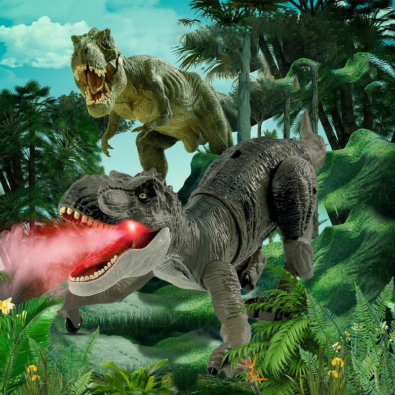 Dinosauro Interattivo con Nebulizzatore e Telecomando - RoboRex
