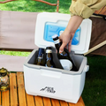 Réfrigérateur à compresseur compact de 5 litres pour camping et voyages