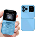 Téléphone à clapet pliable Dual SIM | Écran 1,77" | 1000 mAh | Micro USB