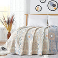 Chic Reversible Cotton Blanket