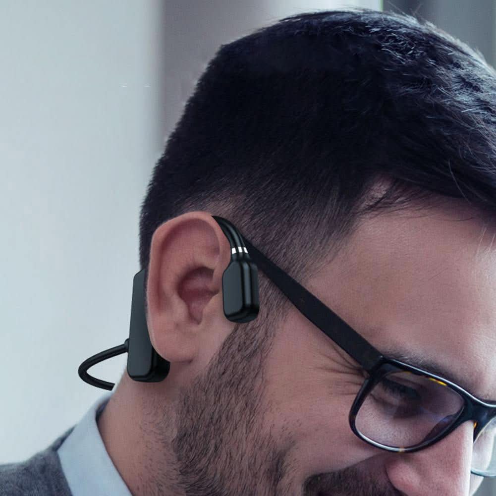 Cuffie Wireless a Conduzione Ossea – SonicFlow