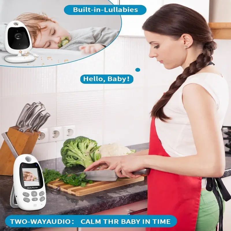Baby Monitor - Babyphone Wireless con Visione Notturna