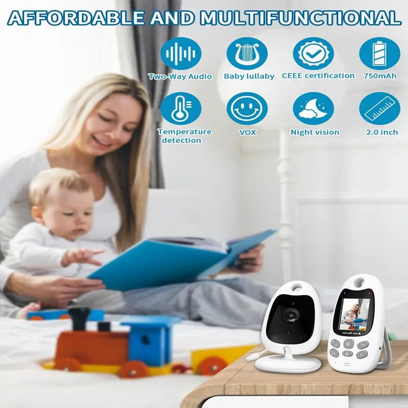 Baby Monitor - Babyphone Wireless con Visione Notturna