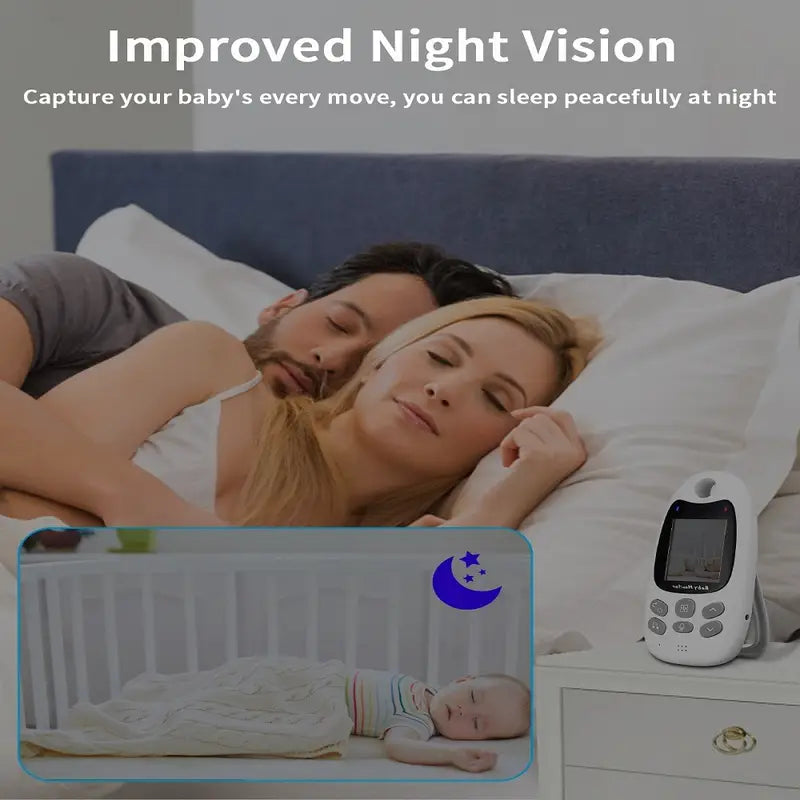 Baby Monitor - Babyphone Wireless con Visione Notturna