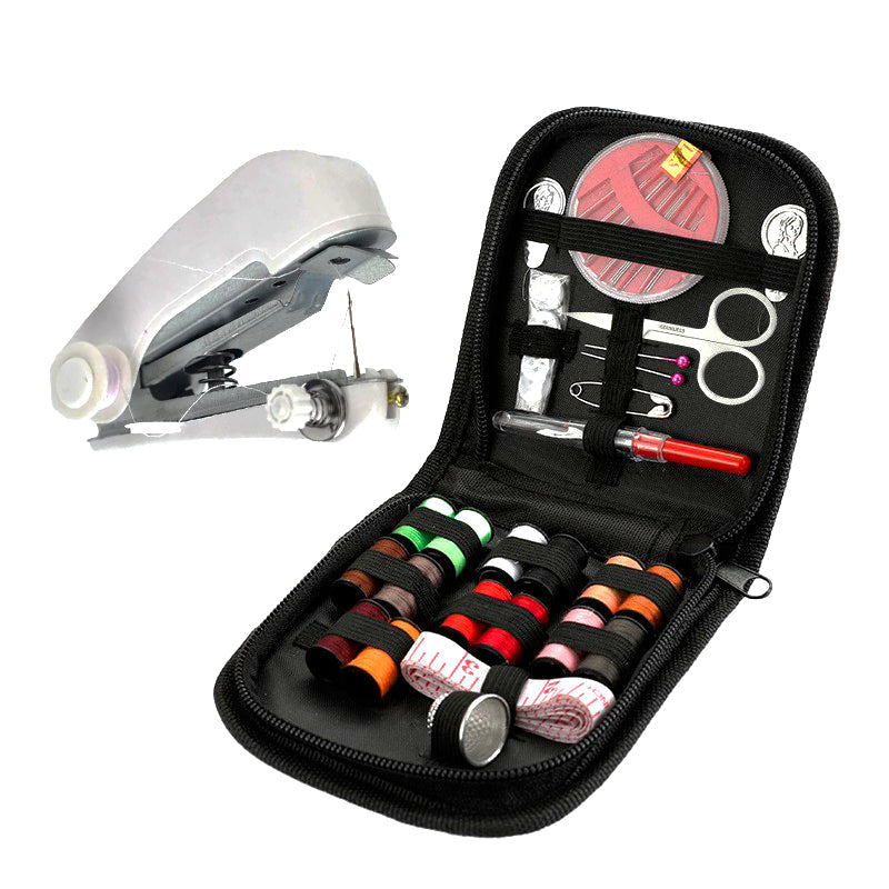 Macchina da Cucire Portatile - Compatta e Leggera | Set per Principianti