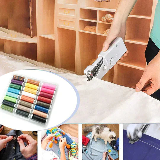 Macchina da Cucire Mini Portatile - Compatta e Facile