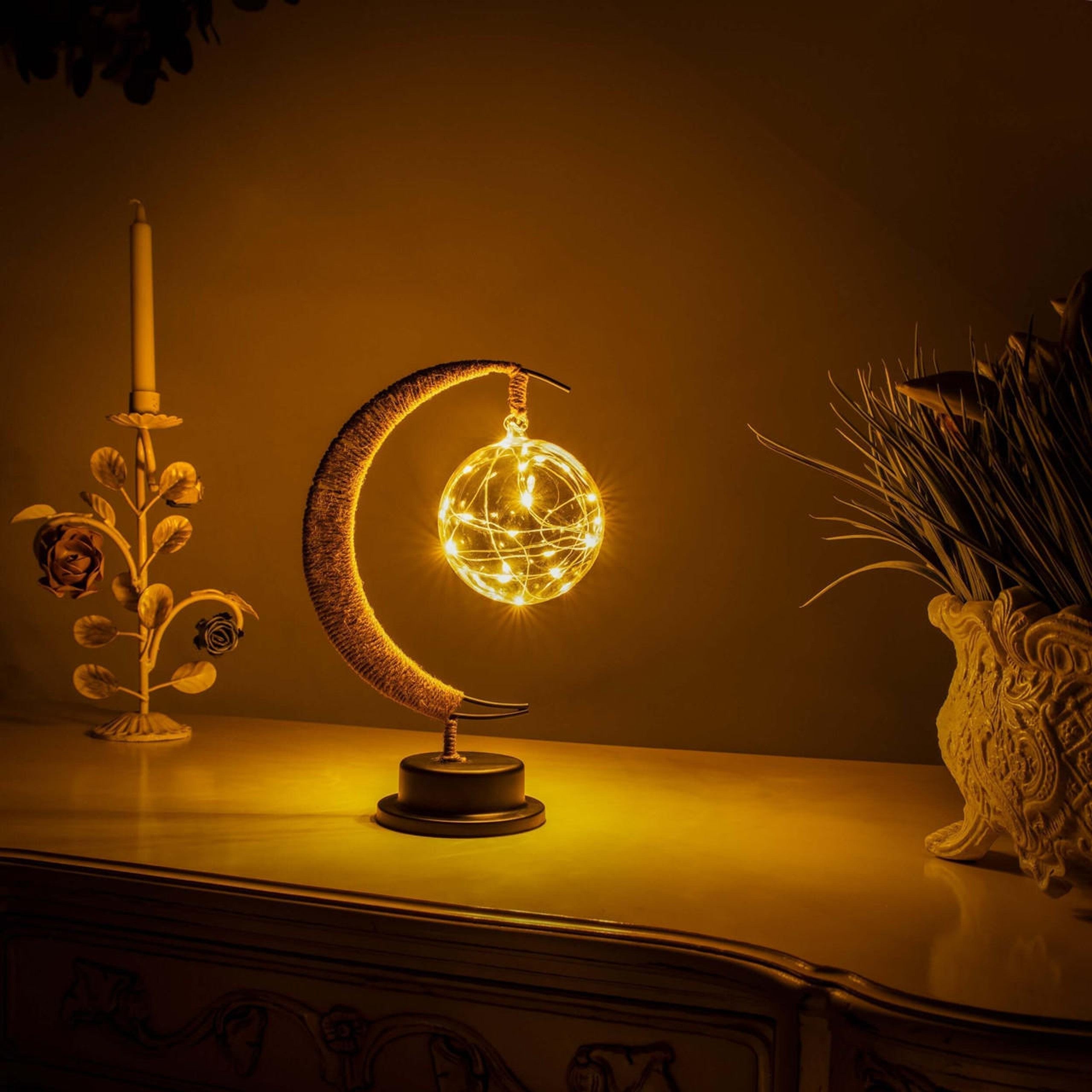 Lampada Luna Sognante - Vetro Borosilicato