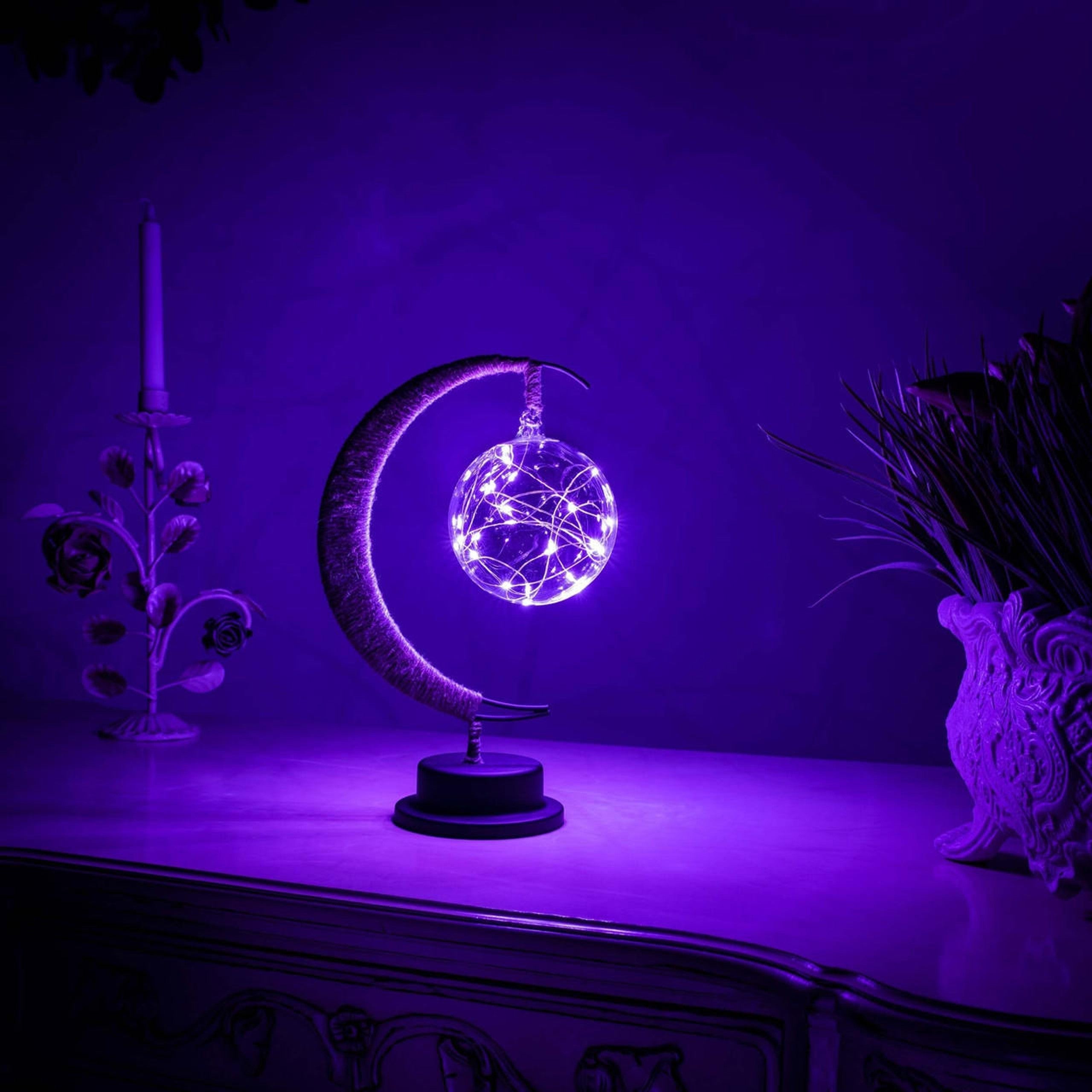 Lampada Luna Sognante - Vetro Borosilicato