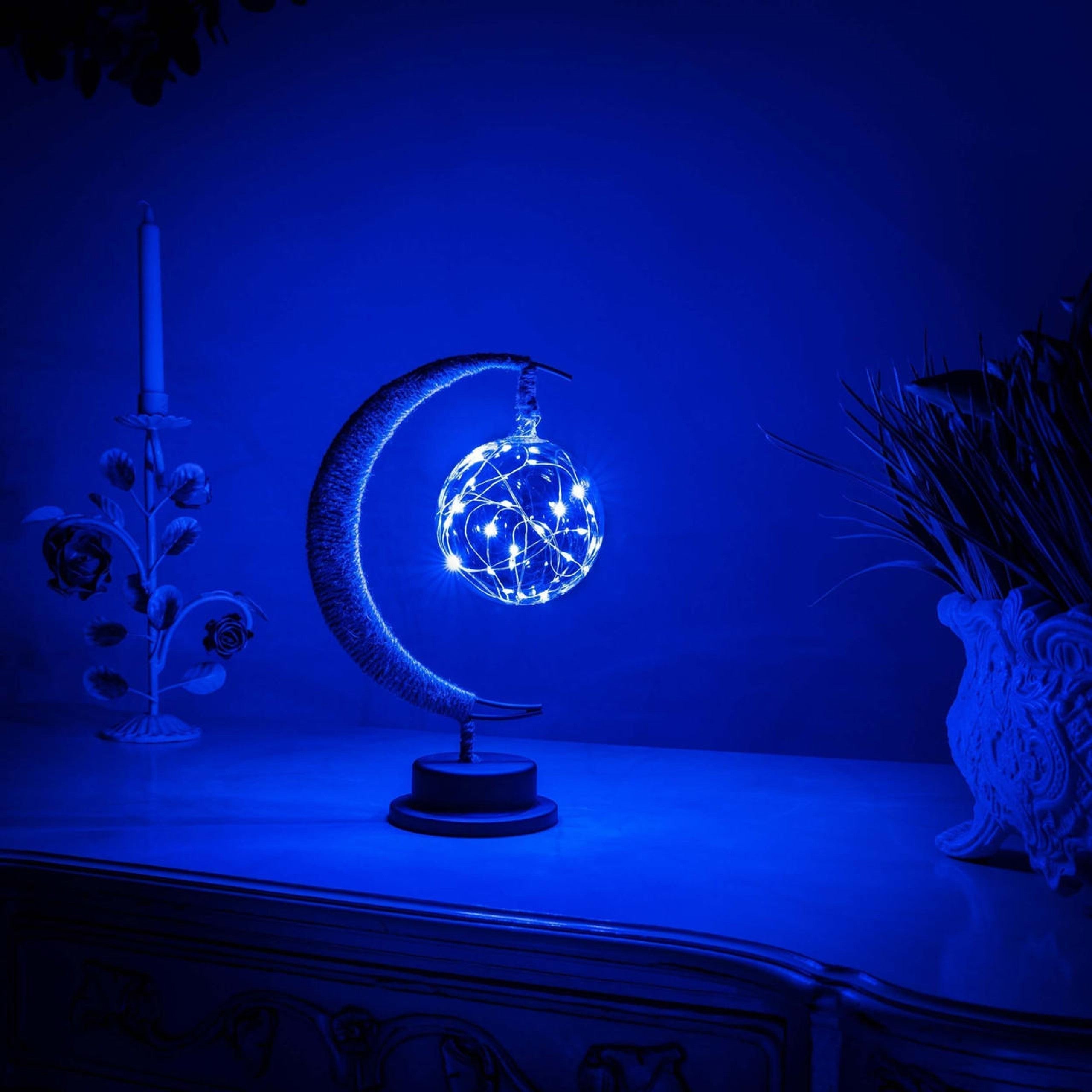 Lampada Luna Sognante - Vetro Borosilicato