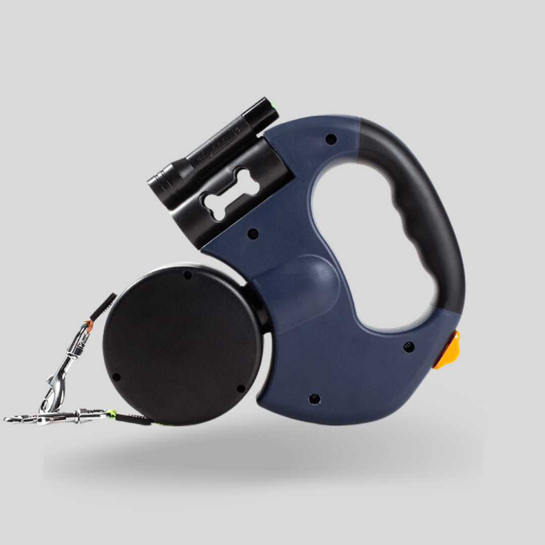 Guinzaglio Doppio Multifunzionale Pantino – Guinzaglio Regolabile e Resistente per Due Cani