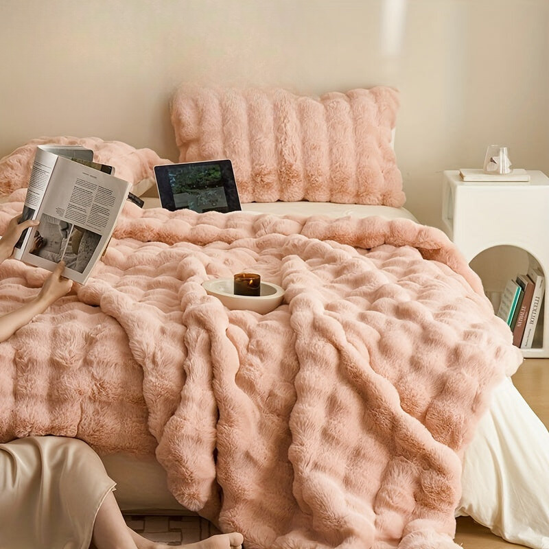 Coperta in Fleece Doppia Faccia - Morbida e Calda