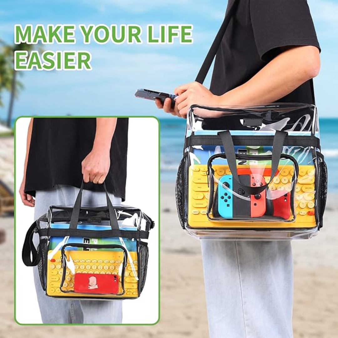 Borsa Tote Trasparente – CrystalTote