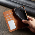 Étui portefeuille premium 2-en-1 avec fonction support