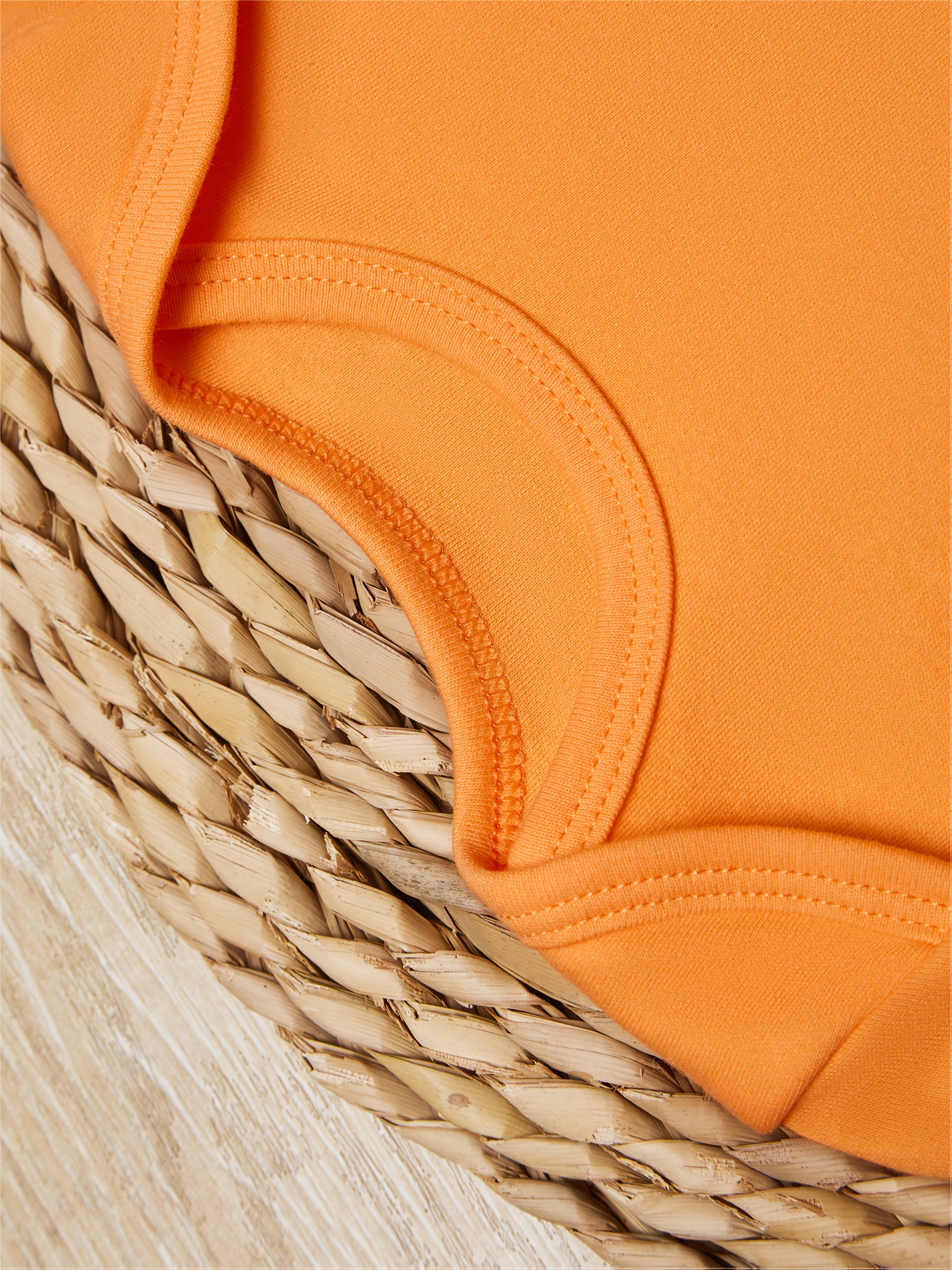 3-Pacchetto di Body per Bambini – Cotone Morbido con Stampe di Cibo Giocose