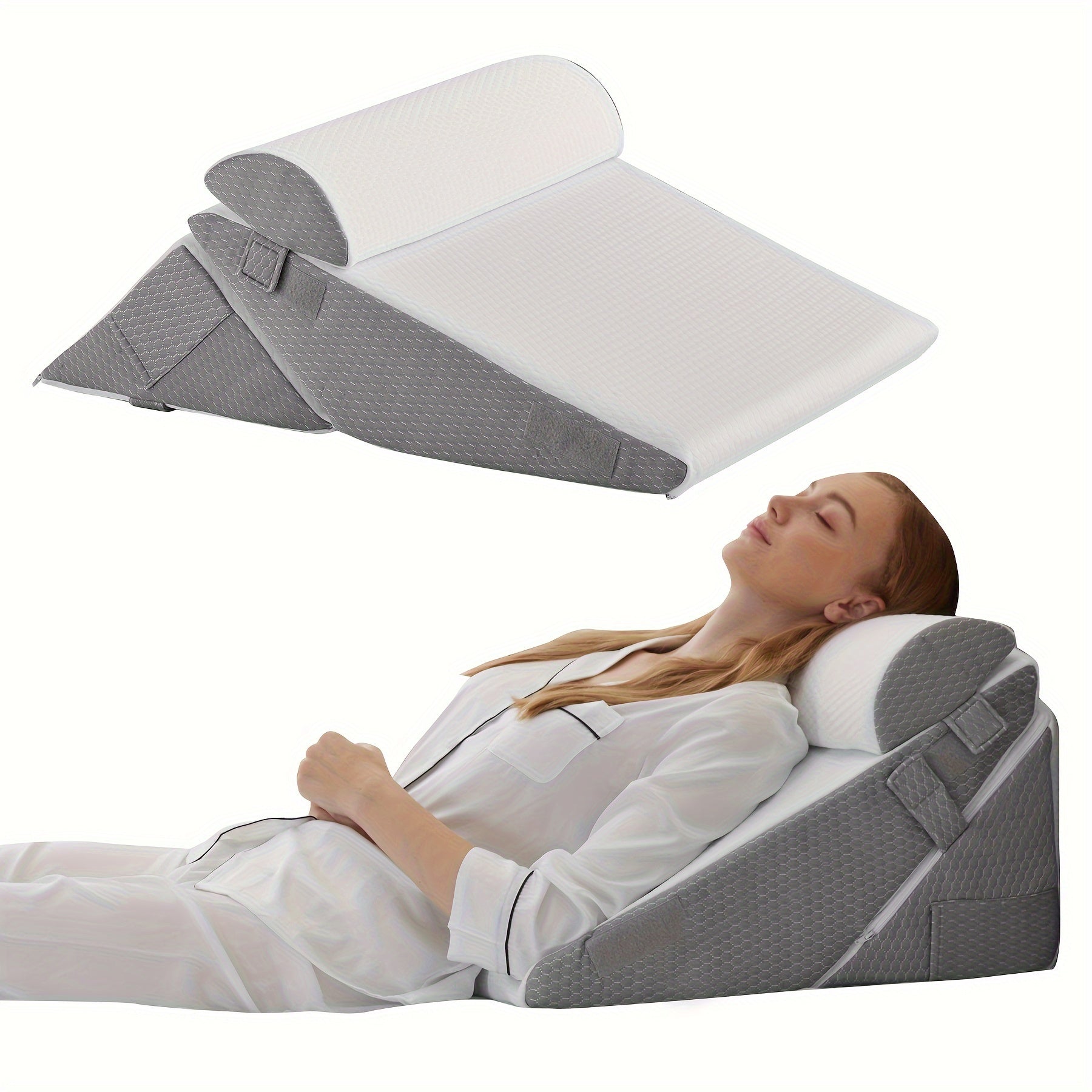 Cuscino a Cuneo Regolabile RelaxPlus – Comfort e Supporto per il Recupero