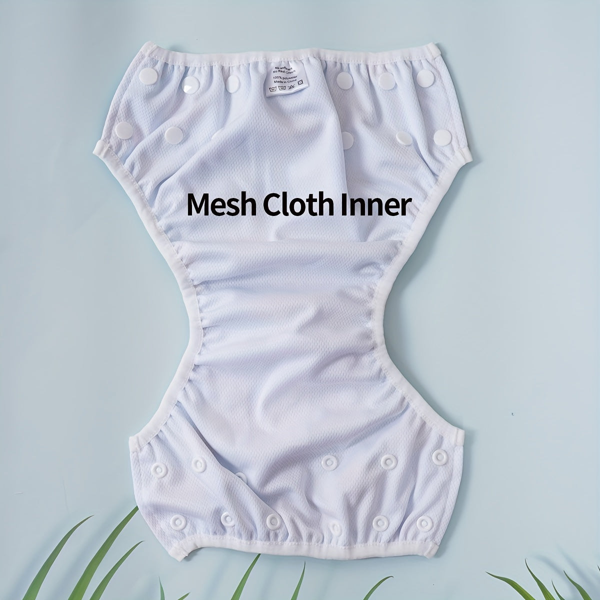 Pannolino da Nuoto Regolabile e Lavabile per Bambini – Impermeabile con Stampa di Pesci