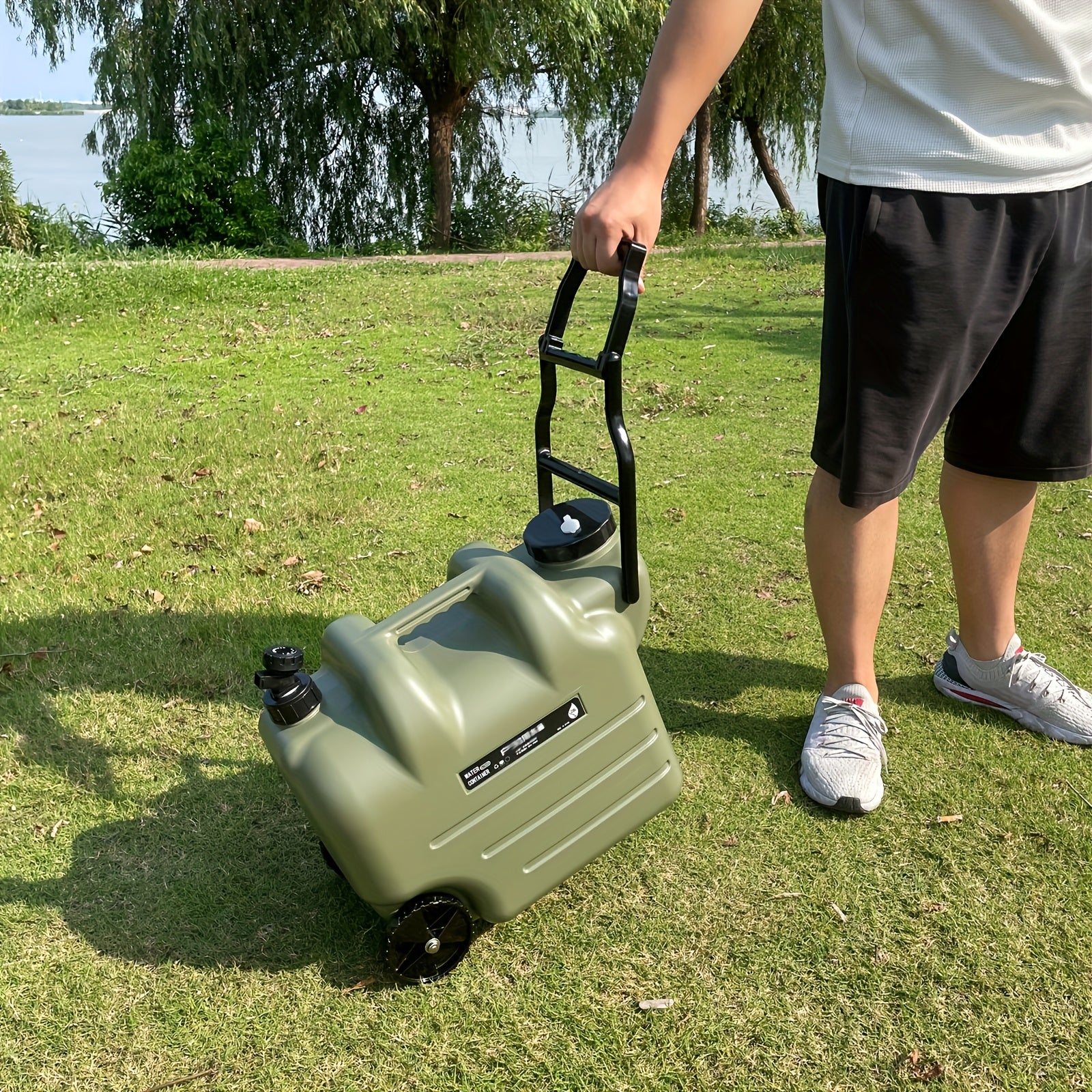 WaterMover Secchio d'Acqua Portatile – Grande, Robusto e Facile da Muovere