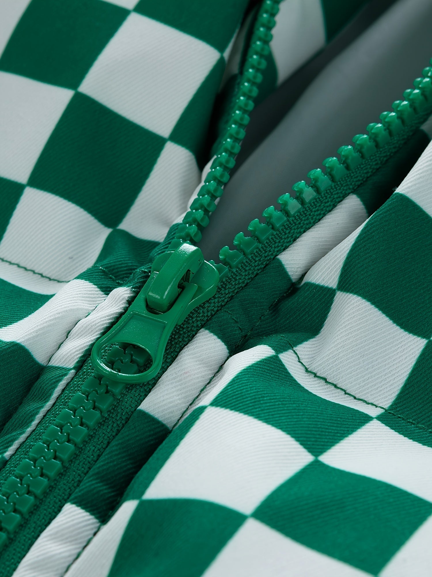 Giacca Piumino a Quadri Elegante per Uomini – Giacca Invernale Traspirante e Calda con Collo Alto