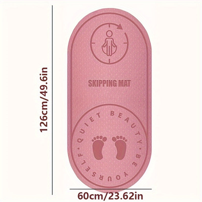 Tappetino per Corda da Salto in TPE – Assorbente e Antiscivolo