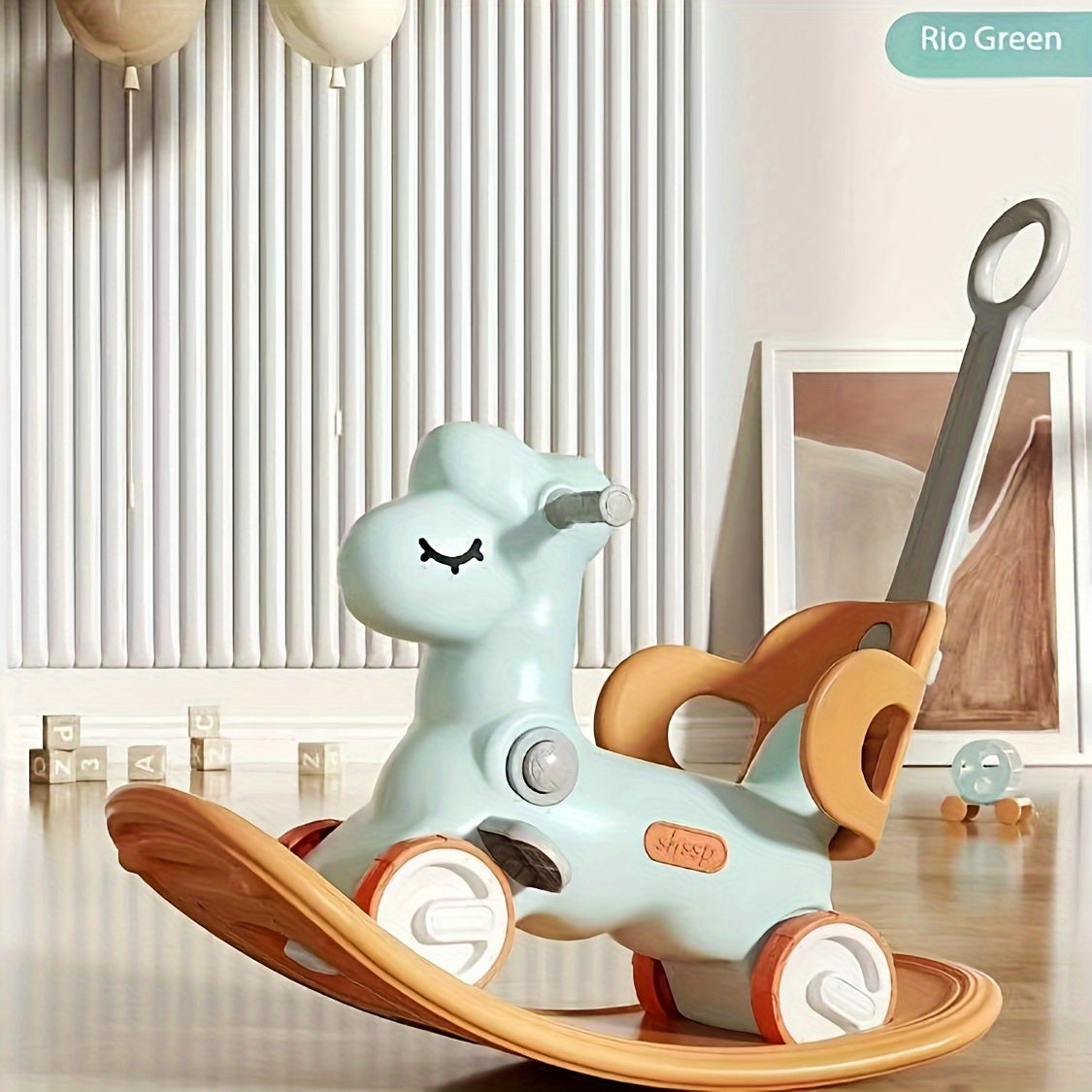 Cavallo a dondolo e bicicletta di equilibrio 2-in-1 – WobbiRider