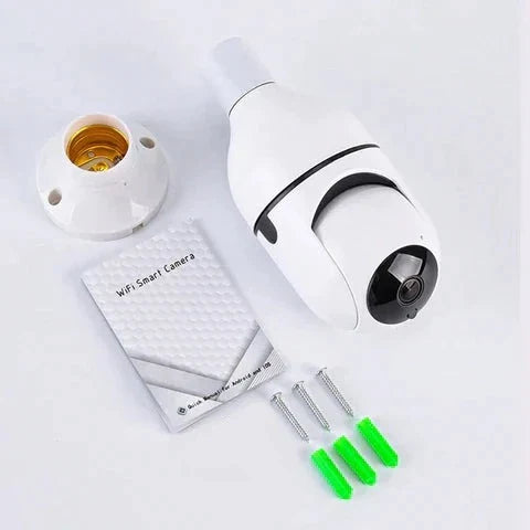 VigilPro Lamp Security Camera | Visione notturna, tracciamento del movimento e controllo tramite smartphone