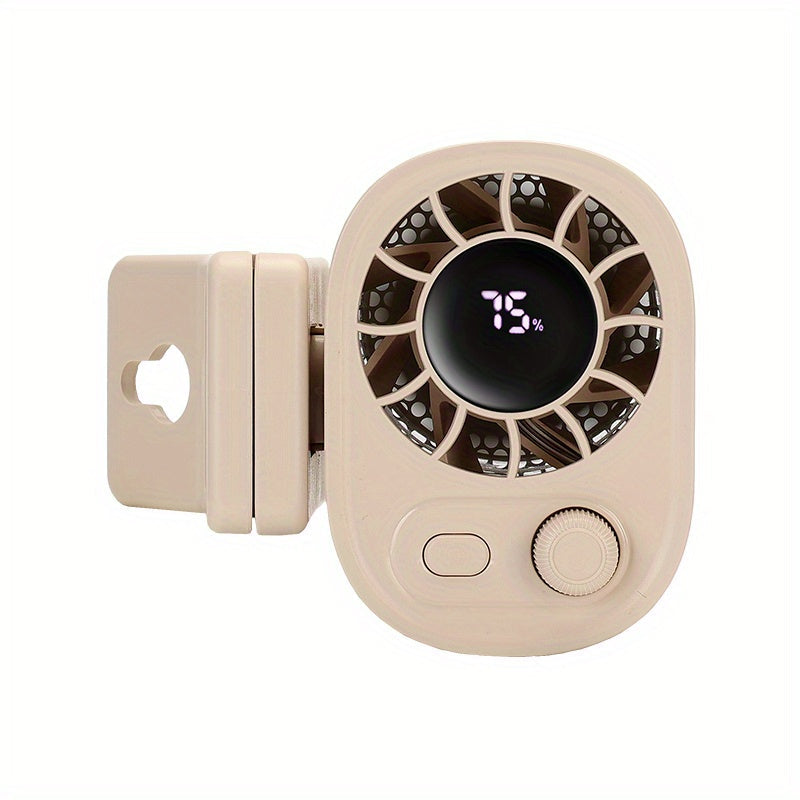 Ventilatore Mini BreezeClip – Raffreddamento Potente, Ovunque e in Qualsiasi Momento