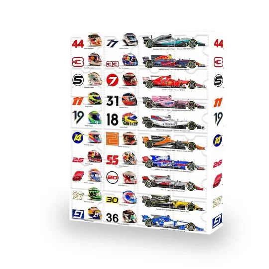 Calendario dell'Avvento SpeedLuxe Formula 1 | Collezionabili e Sorprese Esclusive per gli Appassionati di Corse