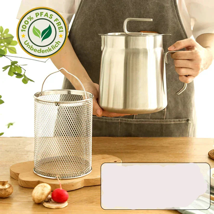 Friggitrice Rotonda Compatta – SnackMaster Pro